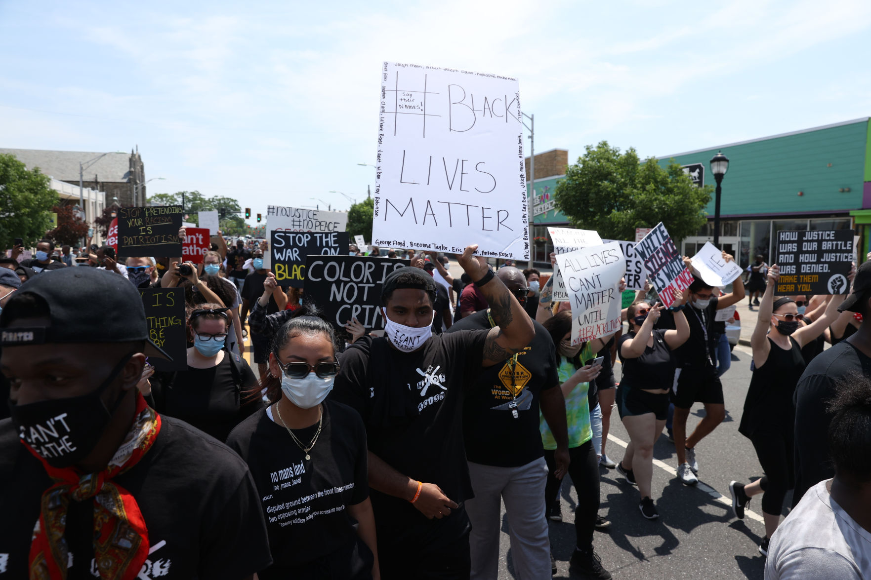 Vineland Protest
